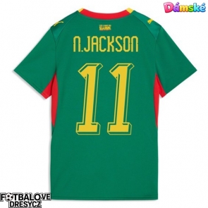 Senegal Nicolas Jackson #11 Dámské Venkovní Dres MS 2026 Krátký Rukáv